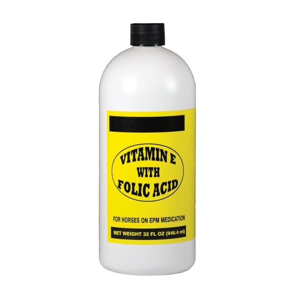 Vitamin E & Folic Acid Liquid 32 oz